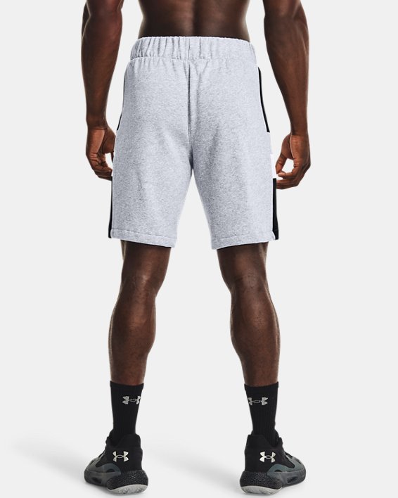 Men's UA Perimeter Fleece Shorts, Gray, pdpMainDesktop image number 1